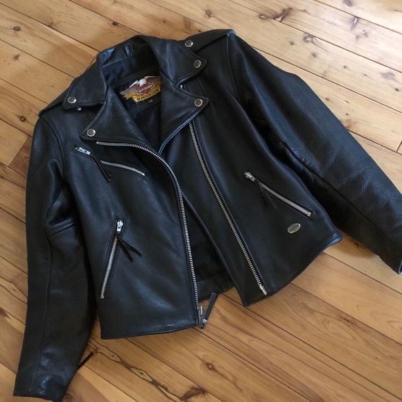 Harley-Davidson Jackets & Blazers - Harley Davidson Leather Riding Jacket